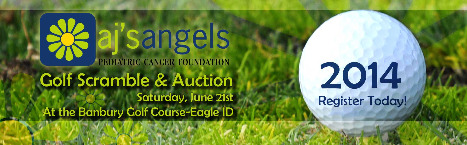 2014 Golf Scramble and Auction header