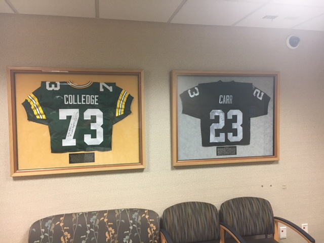 Cooledge and Carr in Waiting Area